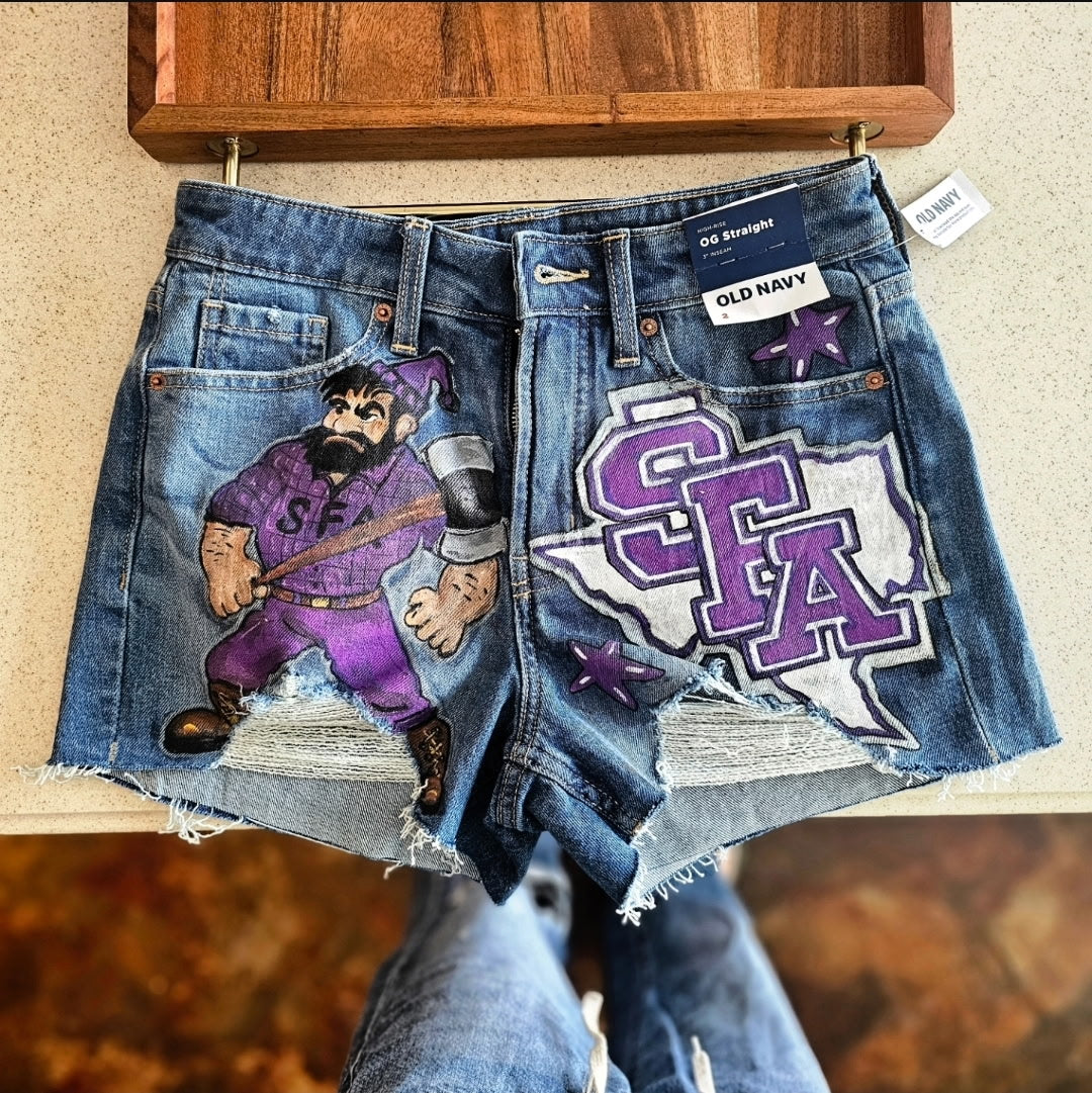 Stephen F Austin State University Lumberjack shorts